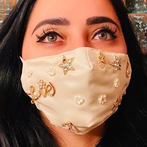 Silk Mask Filter pocket 2 layer protection Sexy